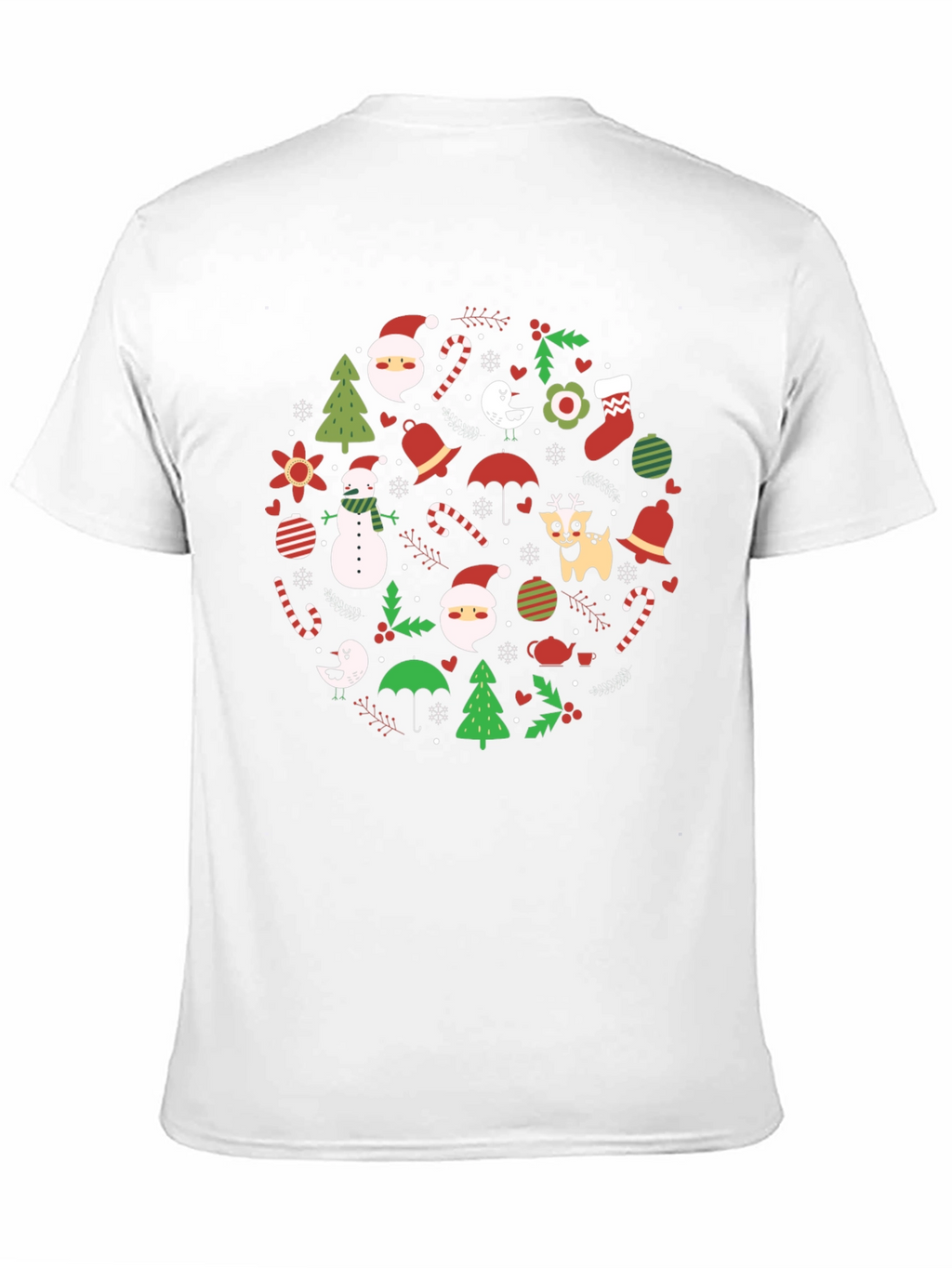 Holiday Cheer Graphic Tee - Christmas Themed T-Shirt