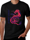 Dragon 6 Feet Away Graphic Tee
