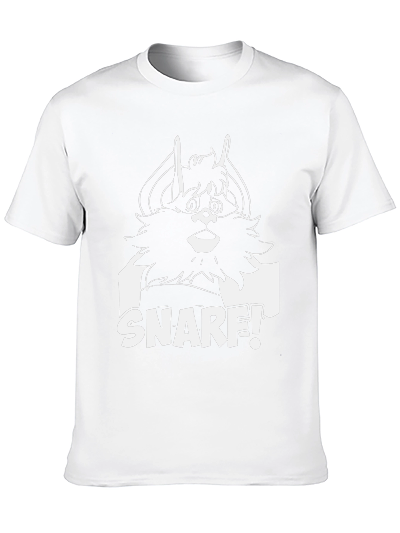 Snarf! Graphic T-Shirt - Classic Cartoon Style Tee