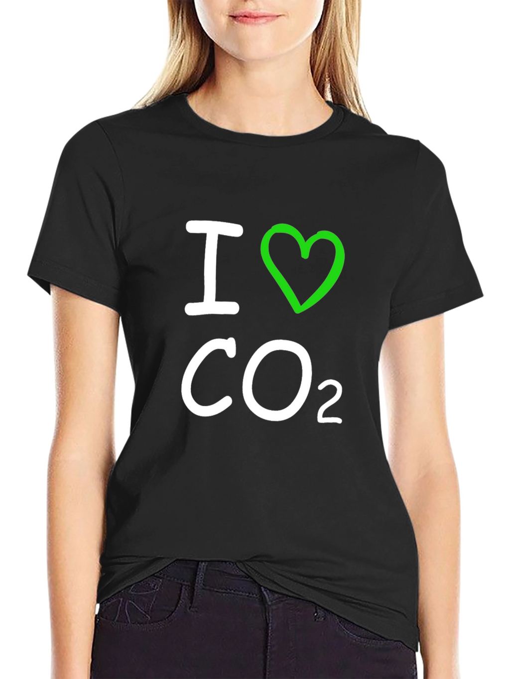 I Heart CO2 T-Shirt - Science Humor Tee