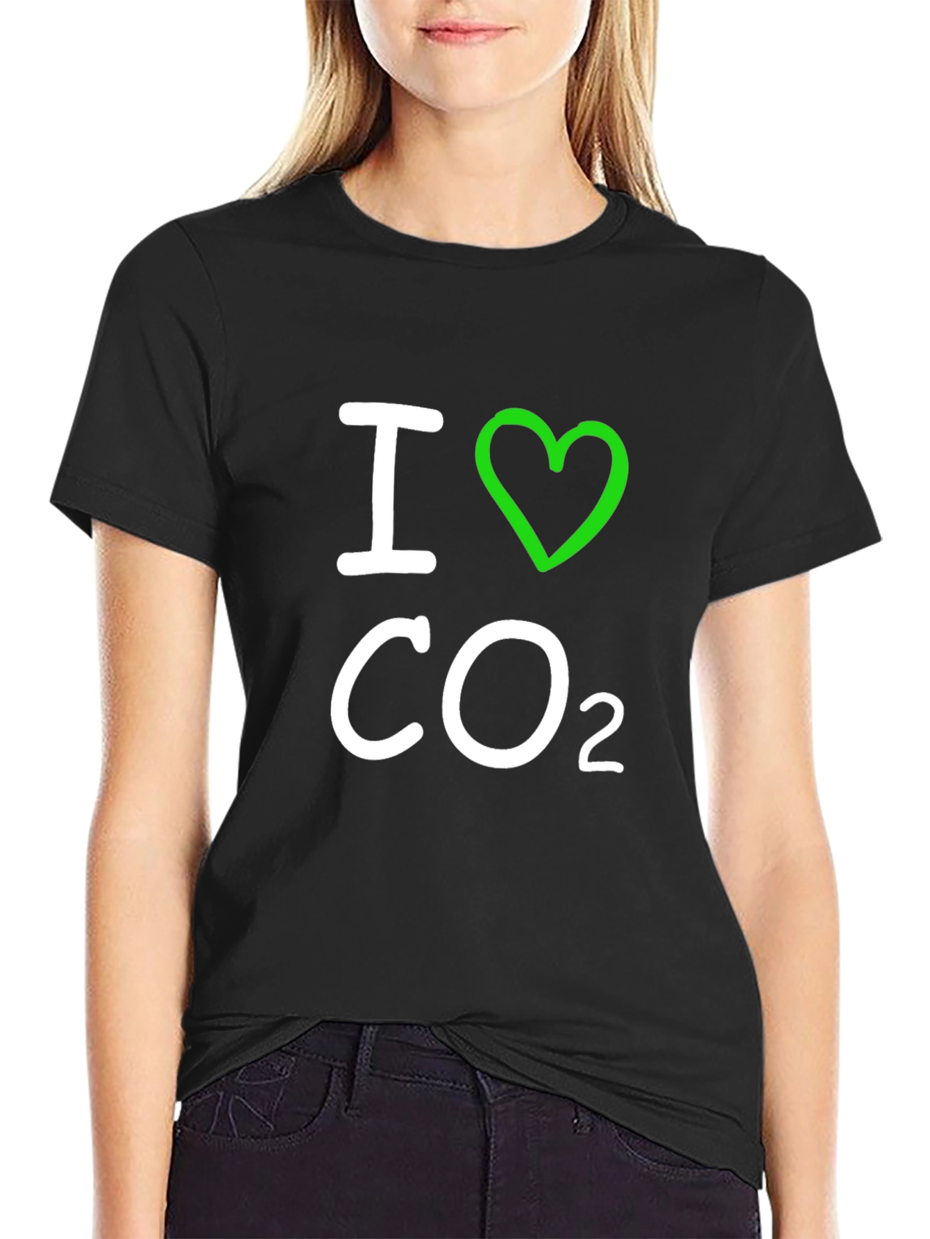 I Heart CO2 T-Shirt - Science Humor Tee