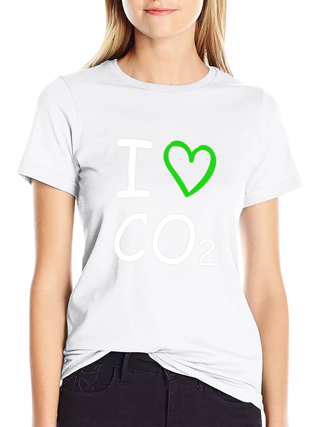 I Heart CO2 T-Shirt - Science Humor Tee
