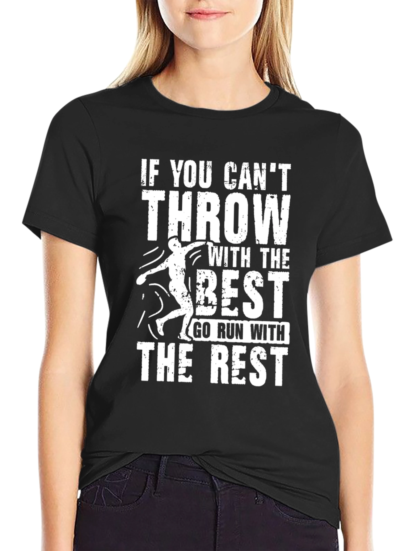 Throwing Sports Graphic T-Shirt