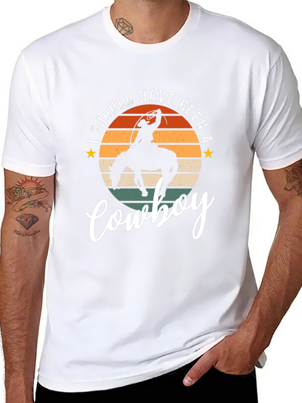 I Should Have Been a Cowboy Graphic Tee