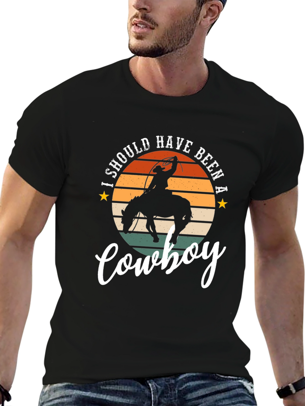 I Should Have Been a Cowboy Graphic Tee