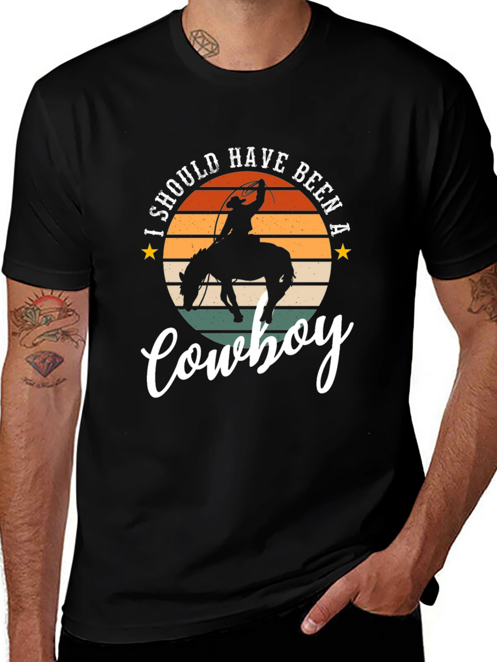 I Should Have Been a Cowboy Graphic Tee