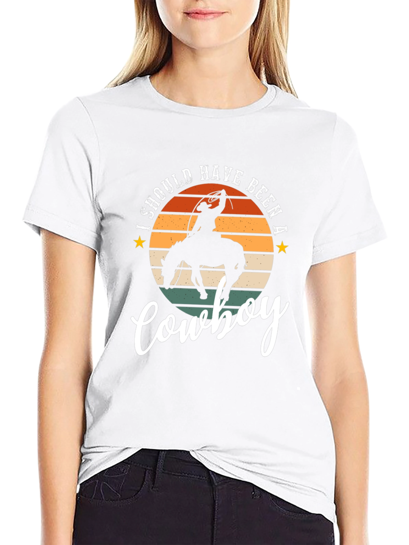 I Should Have Been a Cowboy Graphic Tee