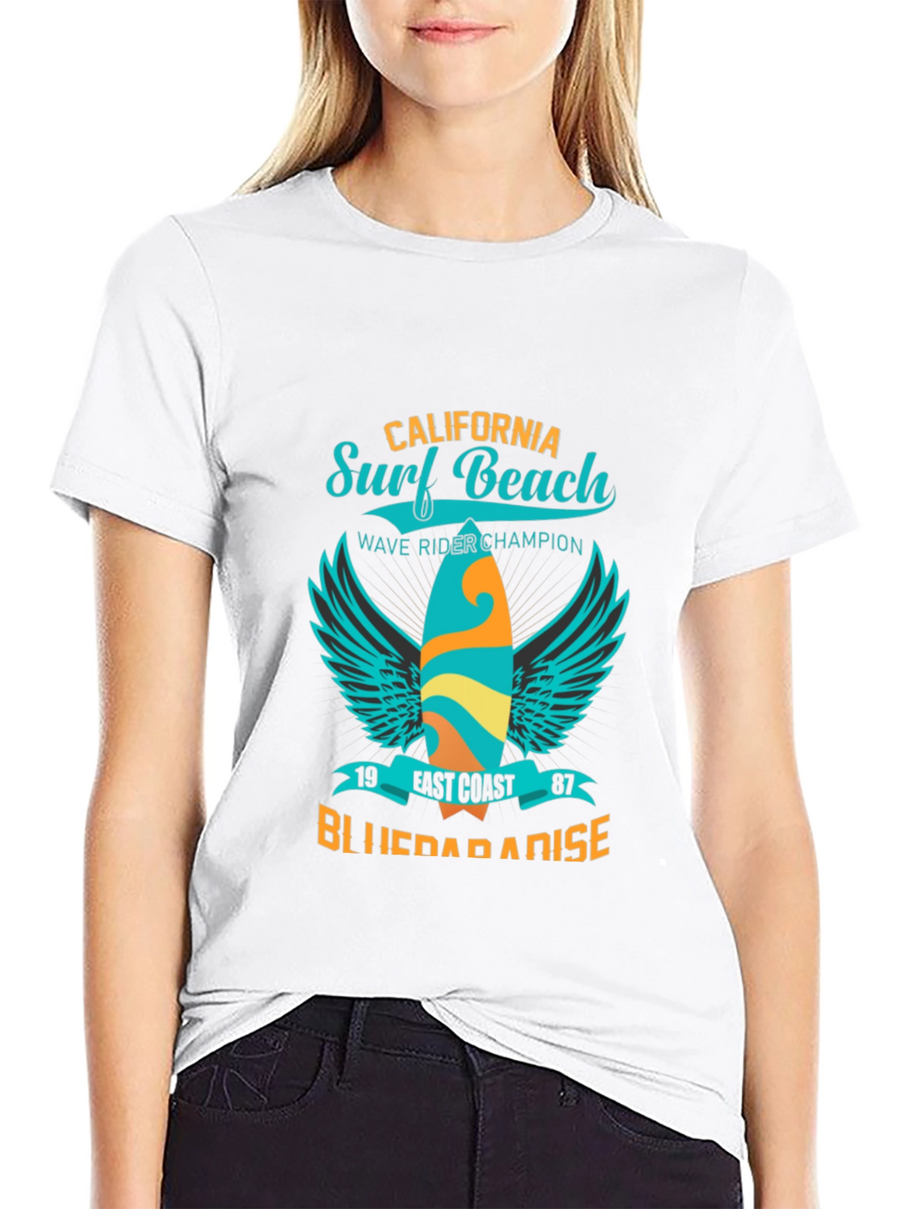 California Surf Beach T-Shirt