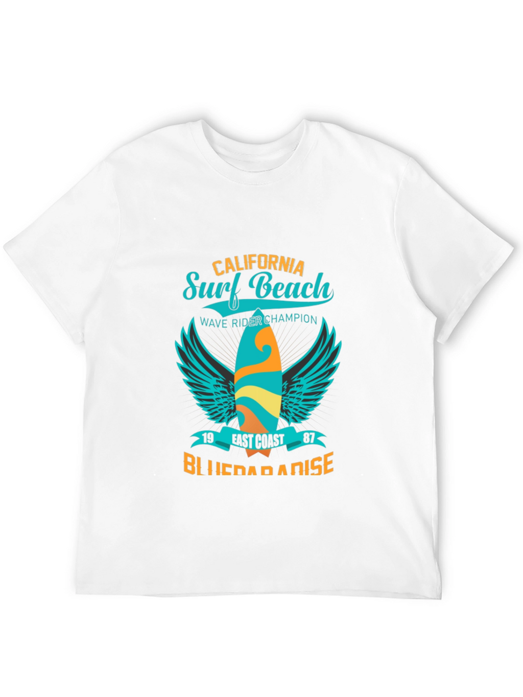 California Surf Beach T-Shirt