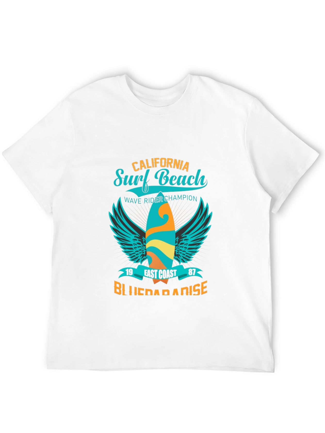 California Surf Beach T-Shirt