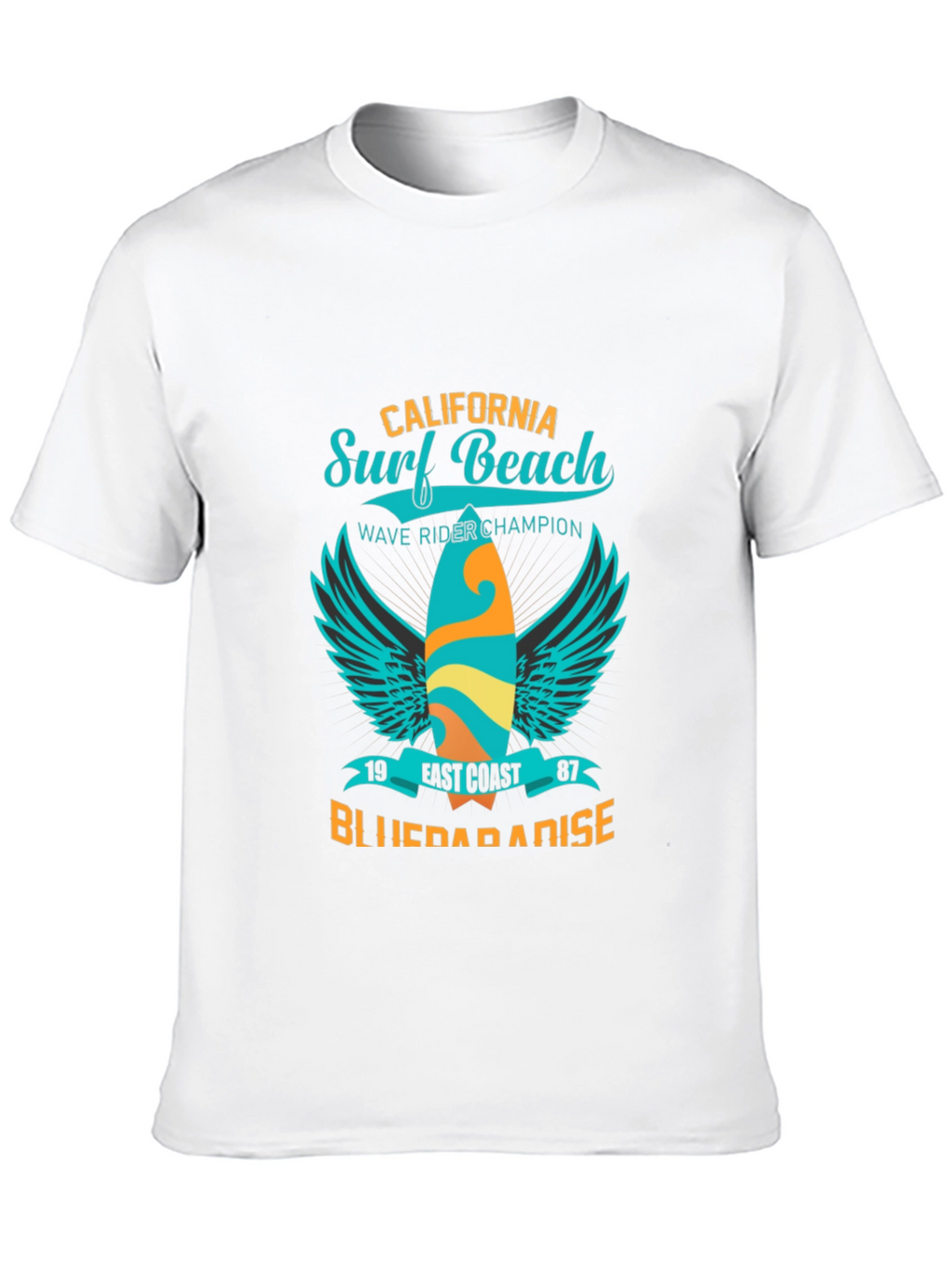 California Surf Beach T-Shirt