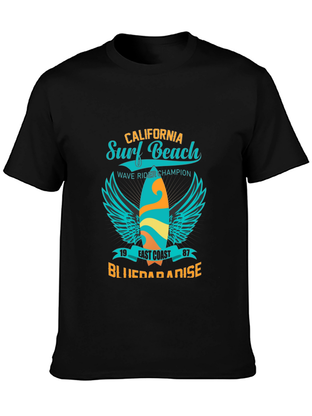 California Surf Beach T-Shirt