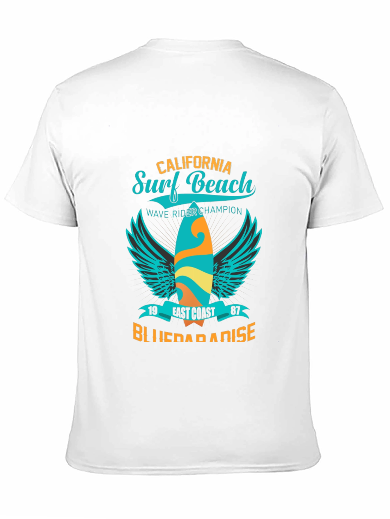 California Surf Beach T-Shirt
