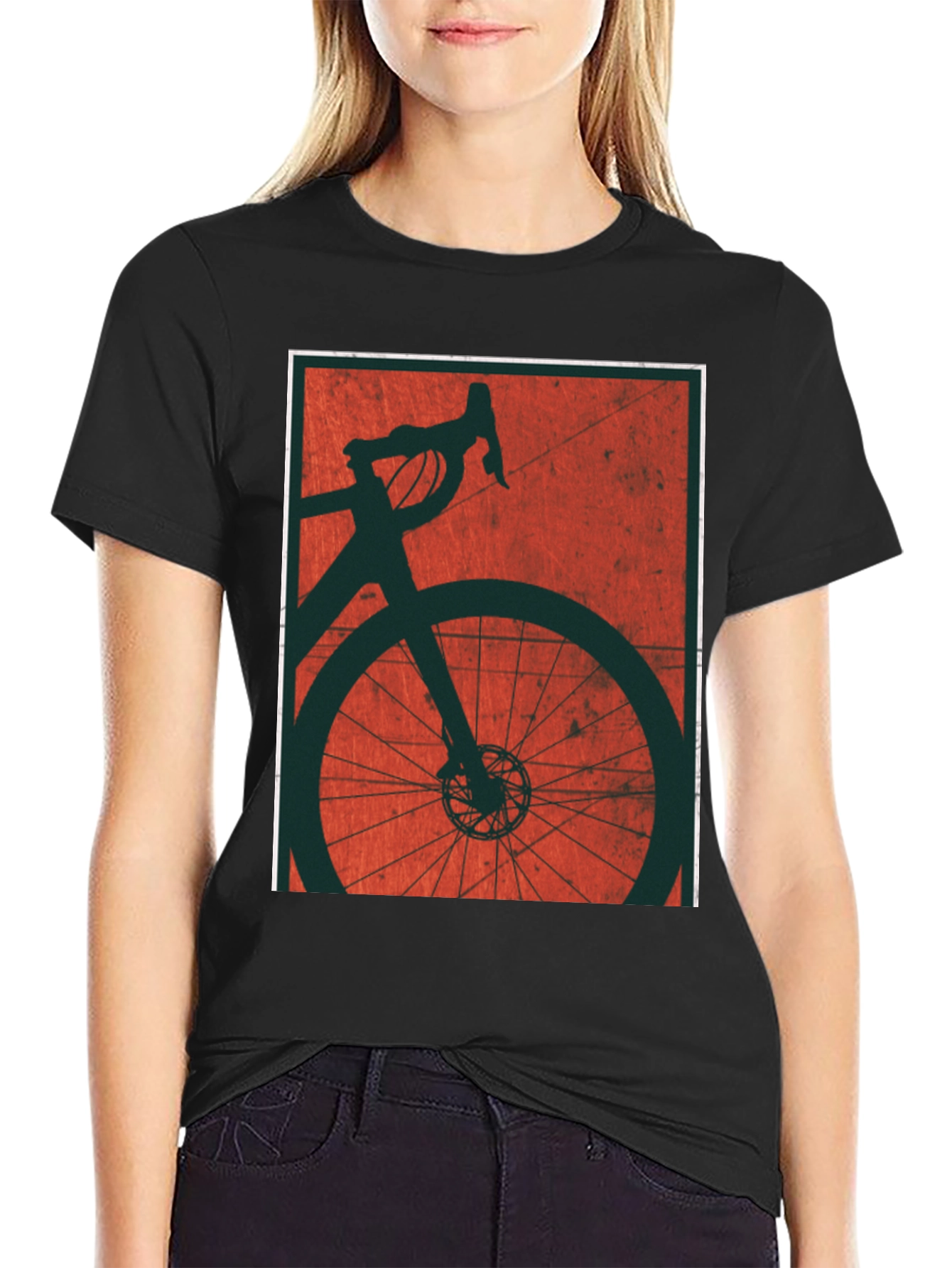 Cycling Silhouette Graphic Tee