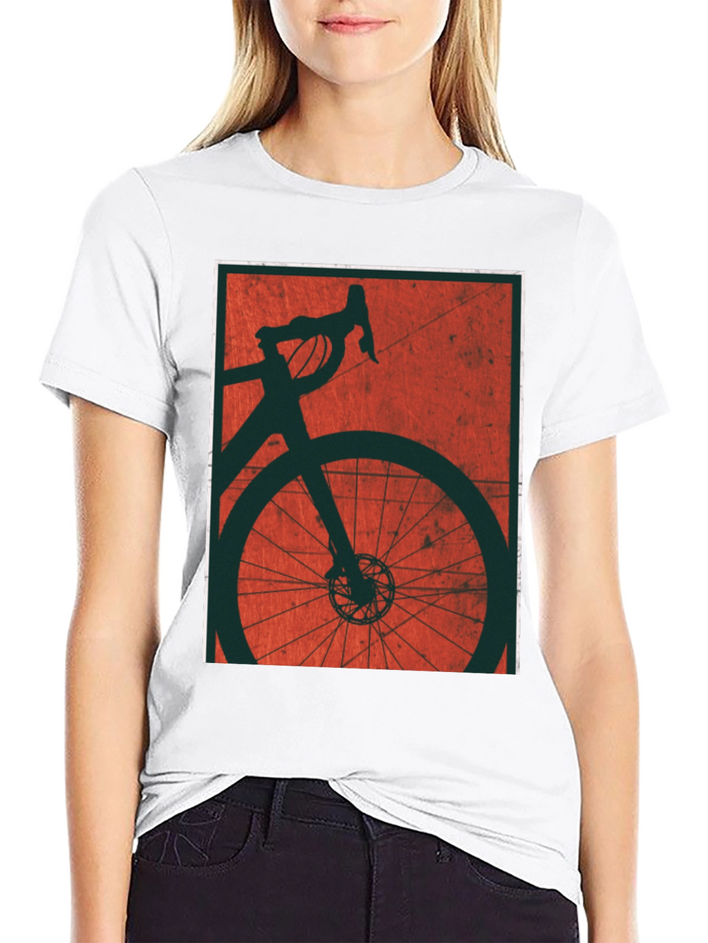 Cycling Silhouette Graphic Tee