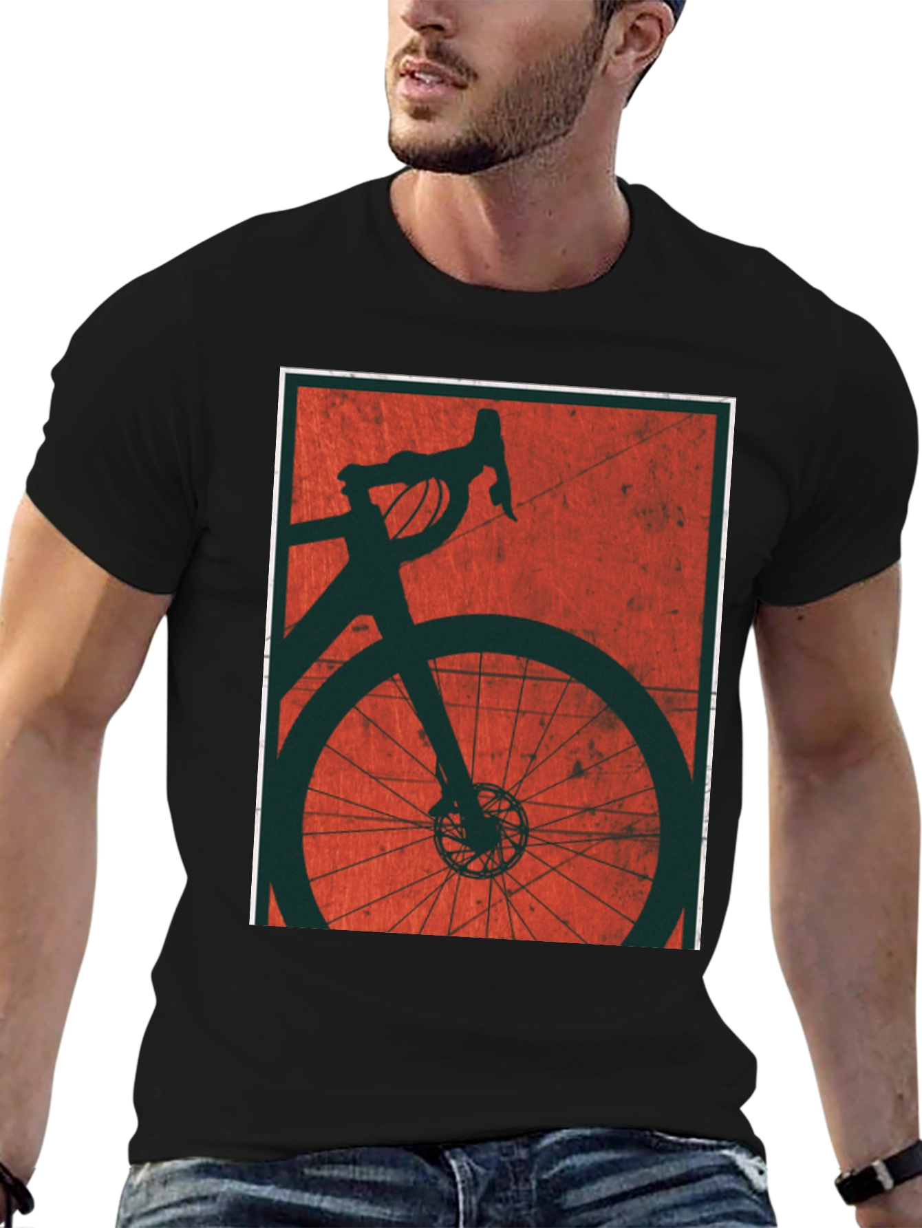 Cycling Silhouette Graphic Tee