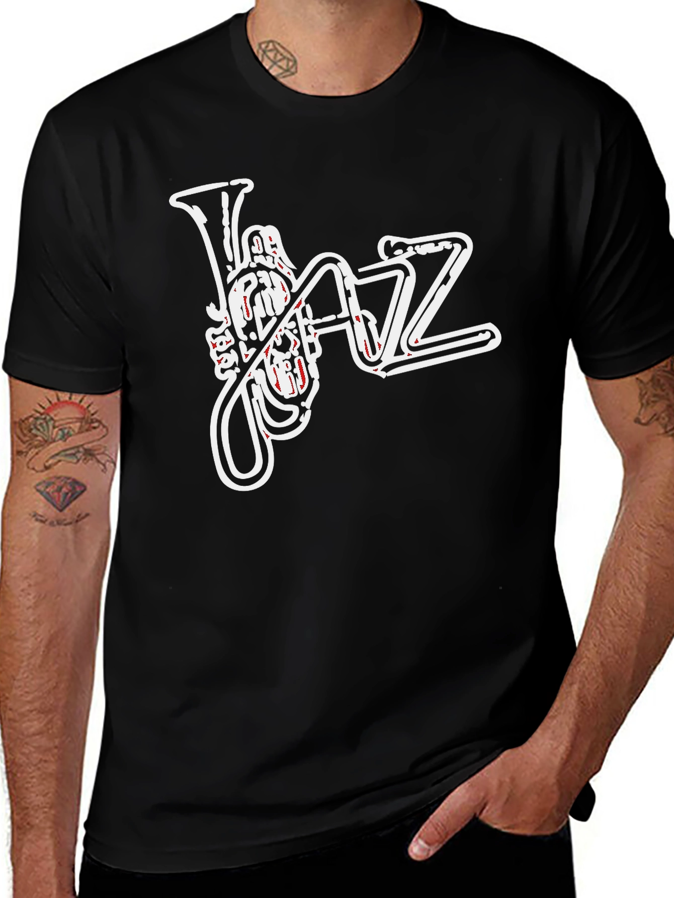 Cool Jazz T-Shirt - Musical Instrument Design