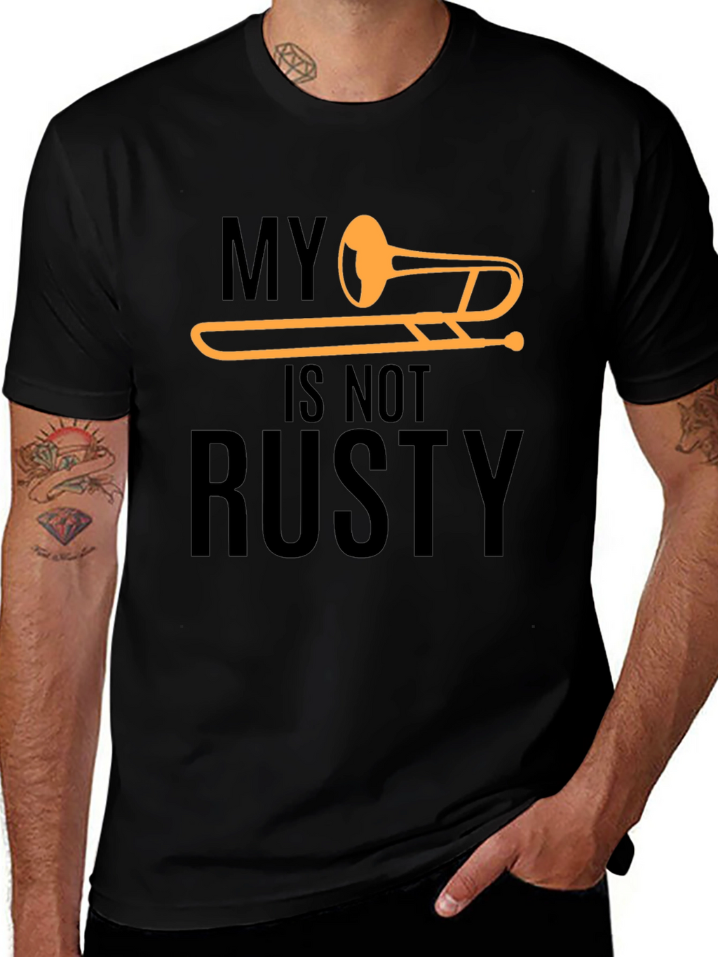 My Trombone Is Not Rusty T-Shirt