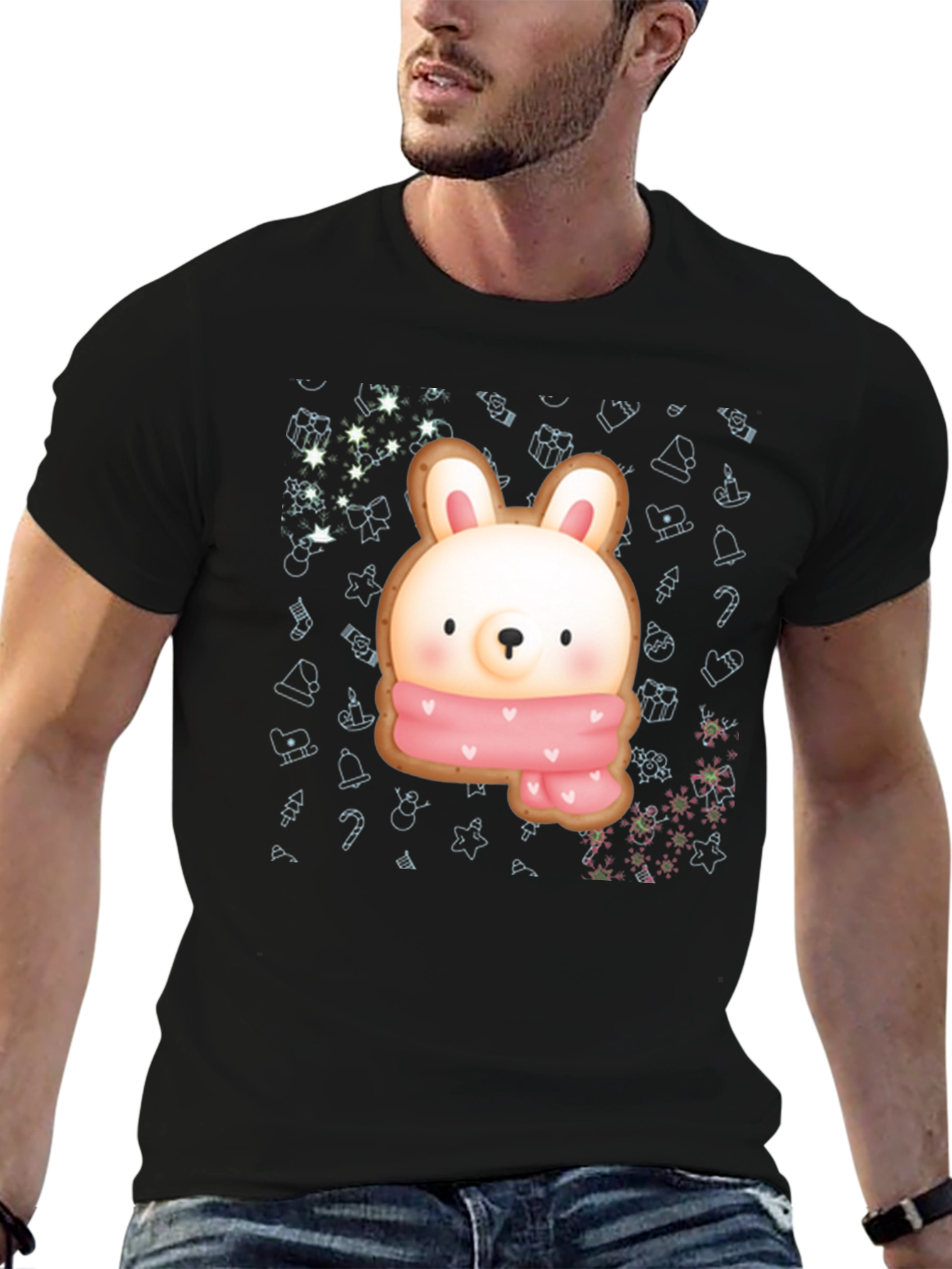 Cute Bunny Christmas Tee