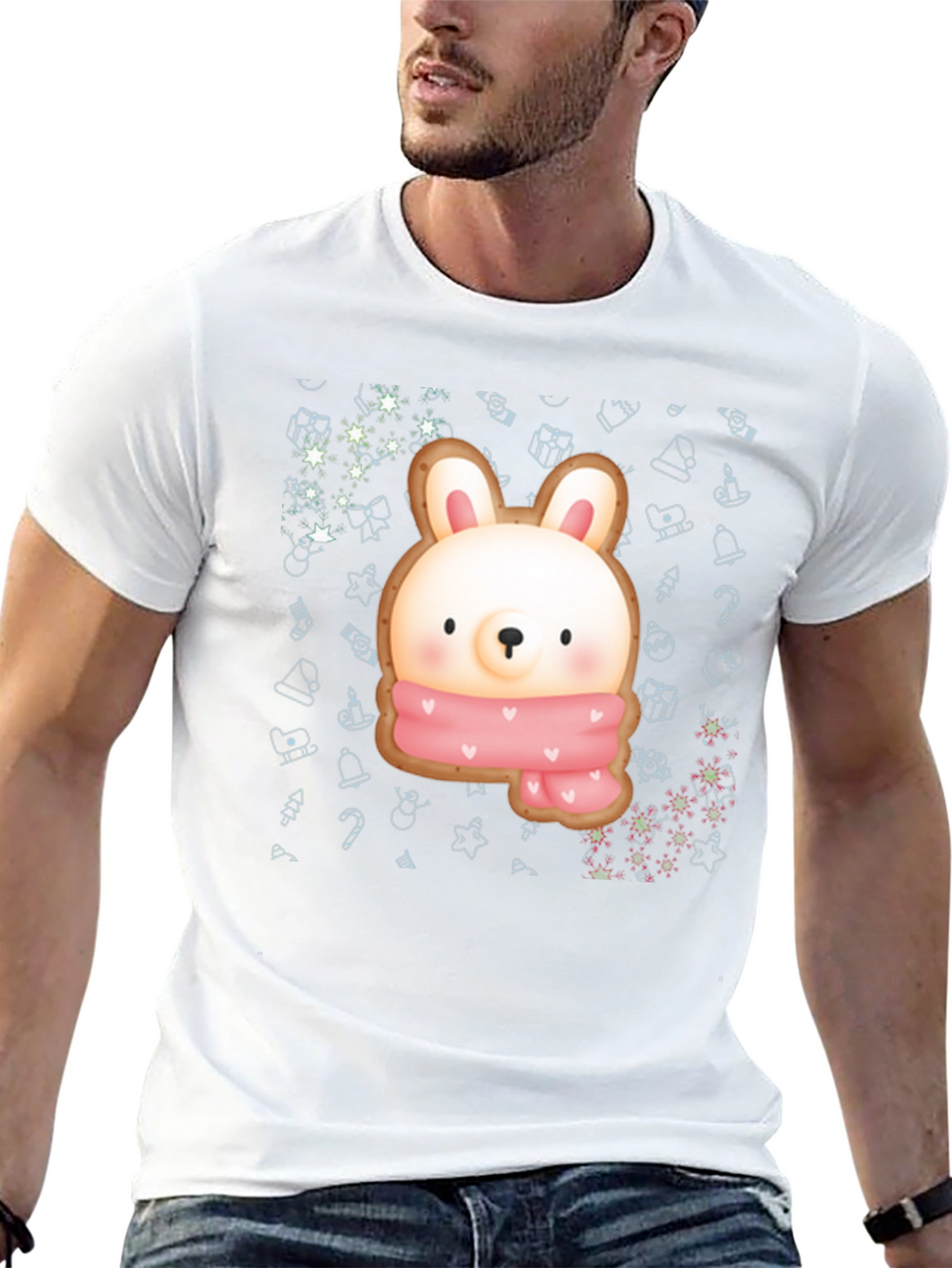 Cute Bunny Christmas Tee