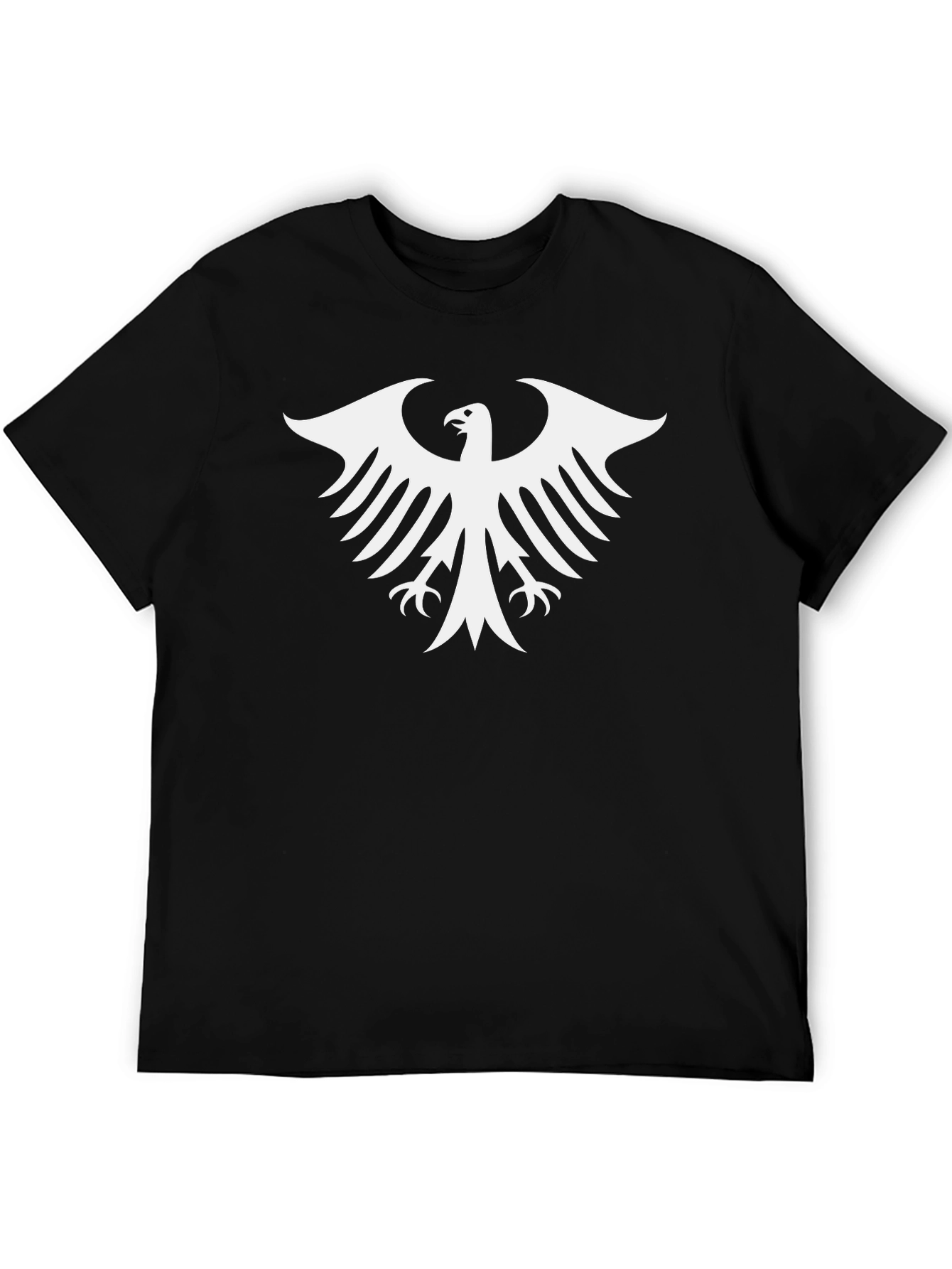 Black Eagle Crest Graphic T-Shirt