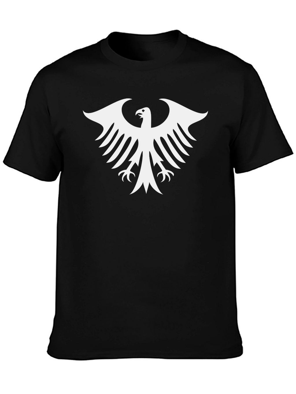 Black Eagle Crest Graphic T-Shirt