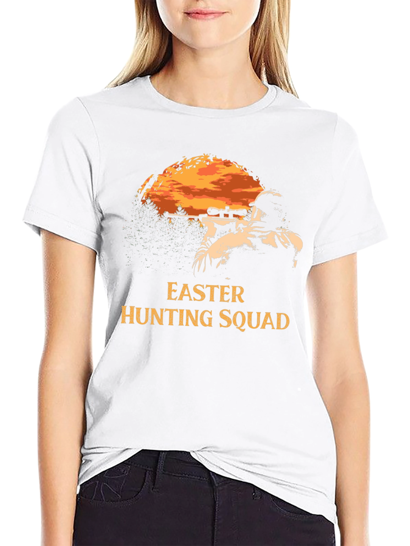 Easter Hunting Squad Graphic Tee