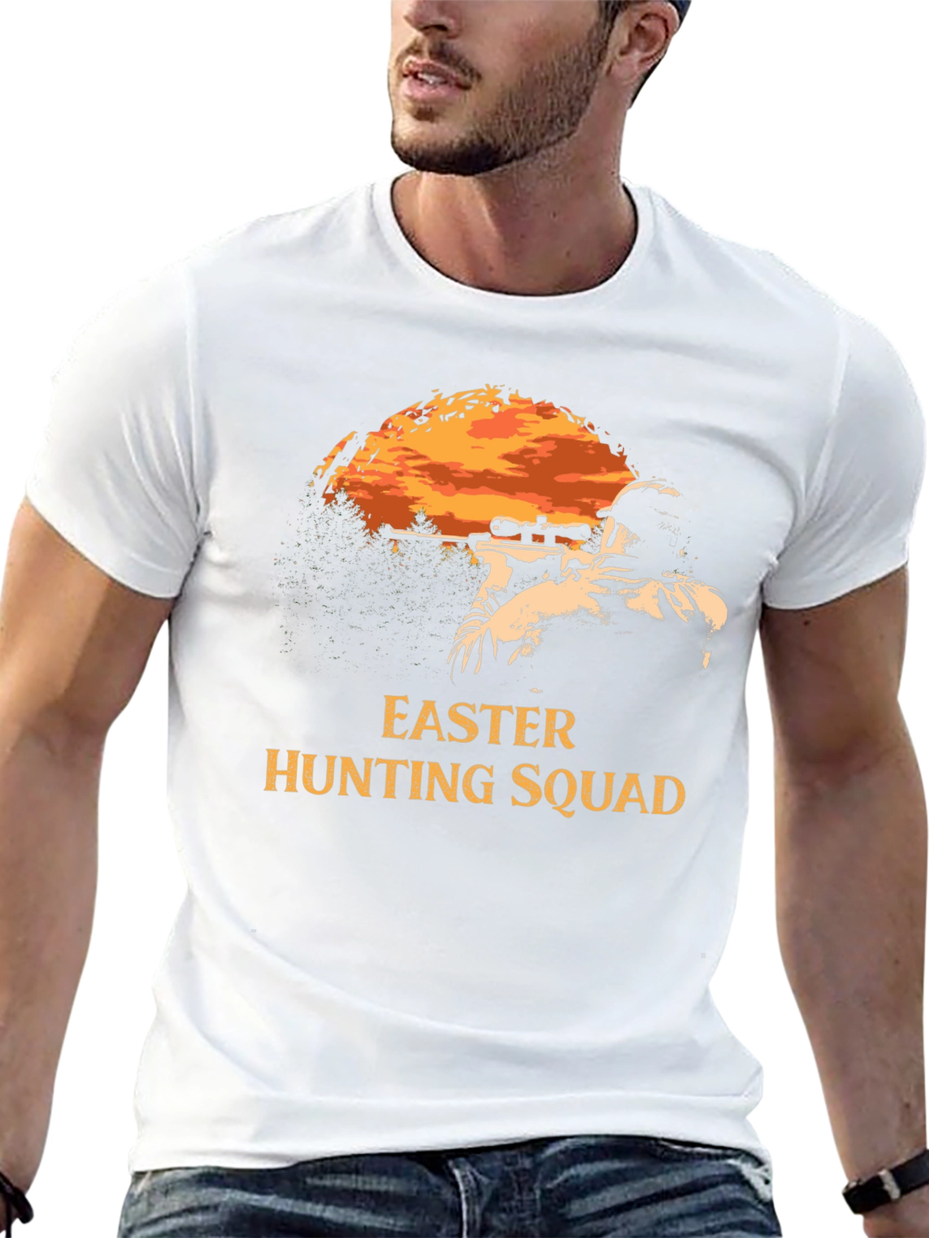 Easter Hunting Squad Graphic Tee