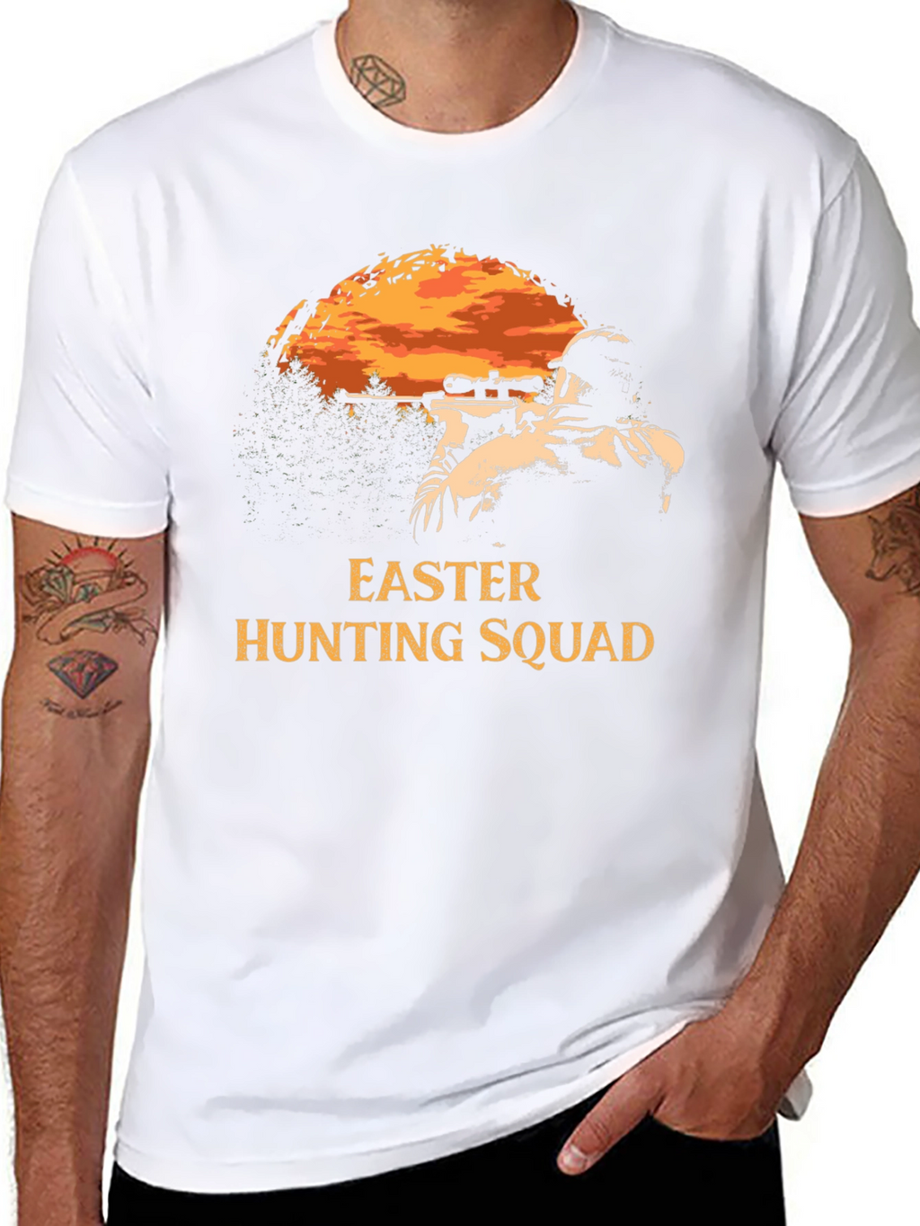 Easter Hunting Squad Graphic Tee