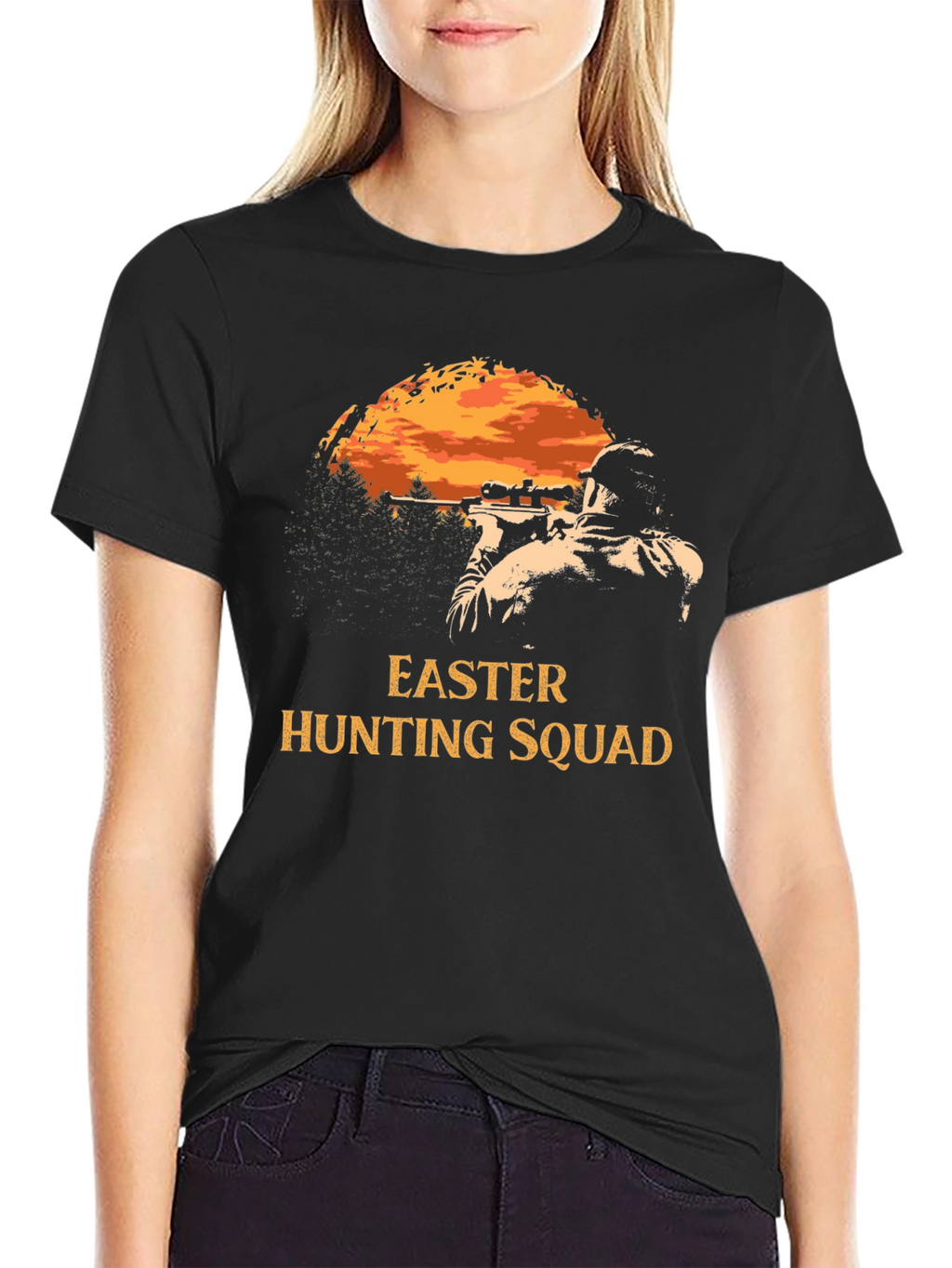 Easter Hunting Squad Graphic Tee