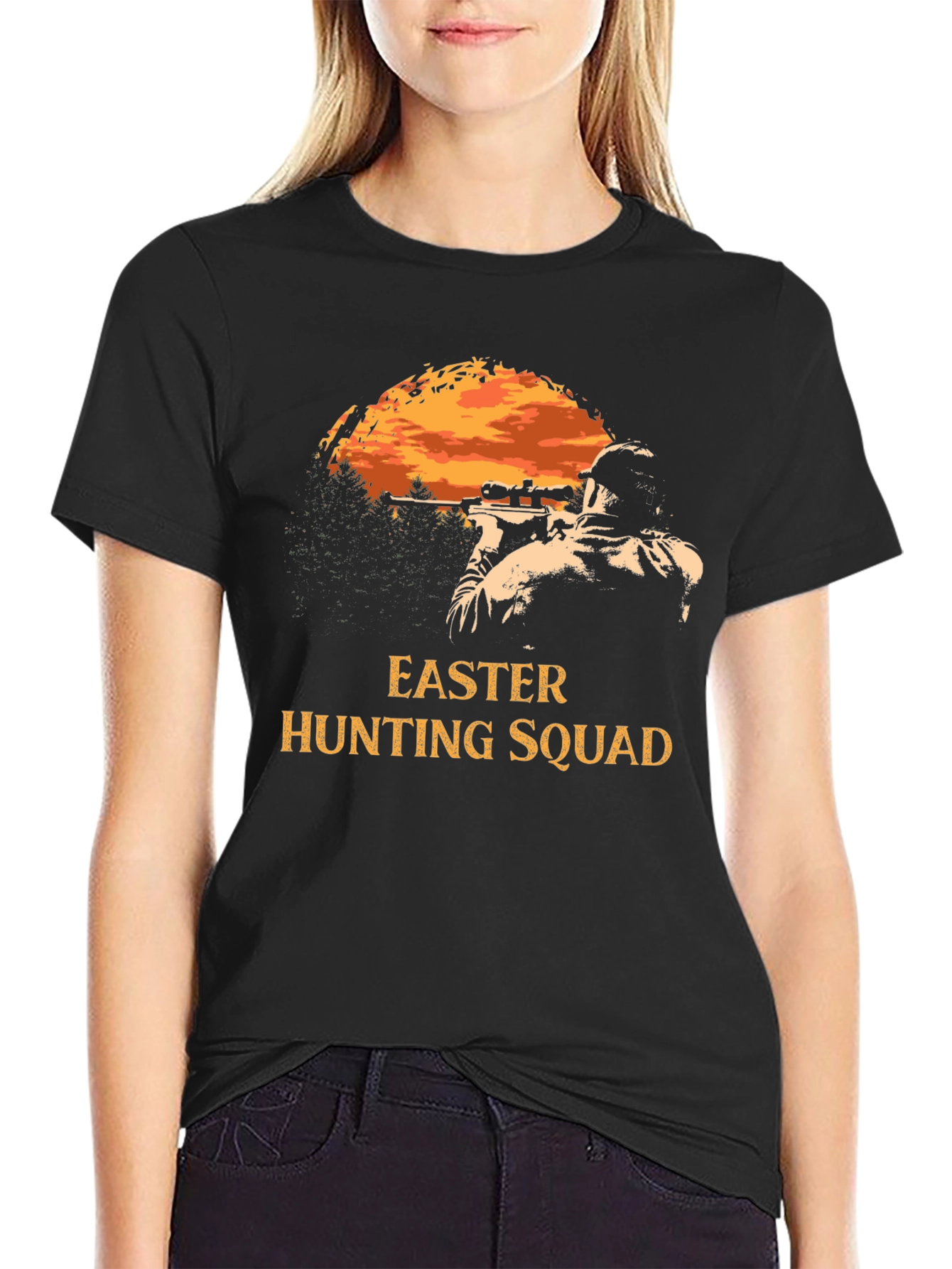 Easter Hunting Squad Graphic Tee