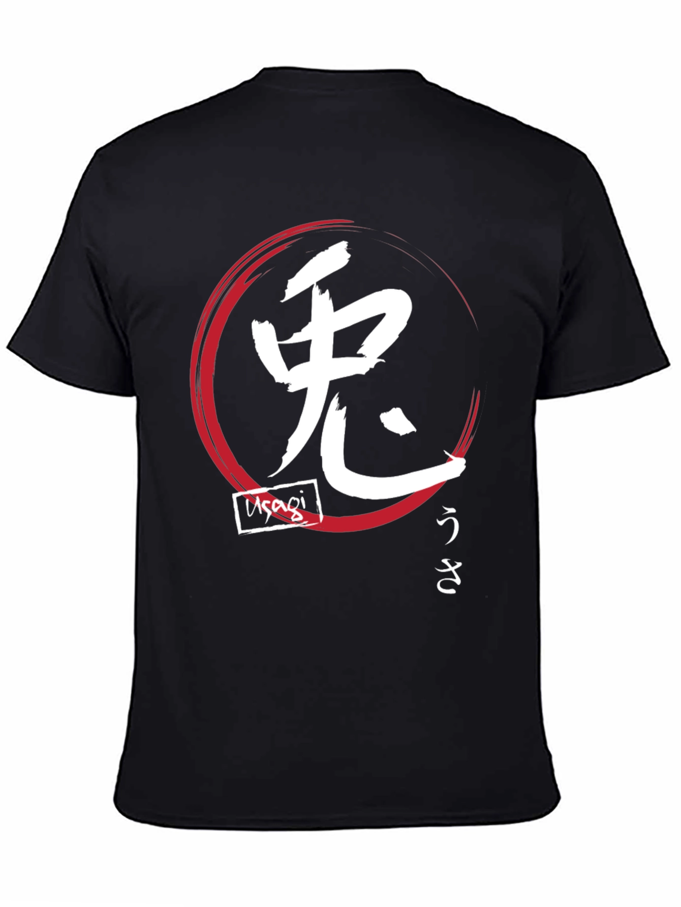 Japanese Graphic T-Shirt - Usagi Design