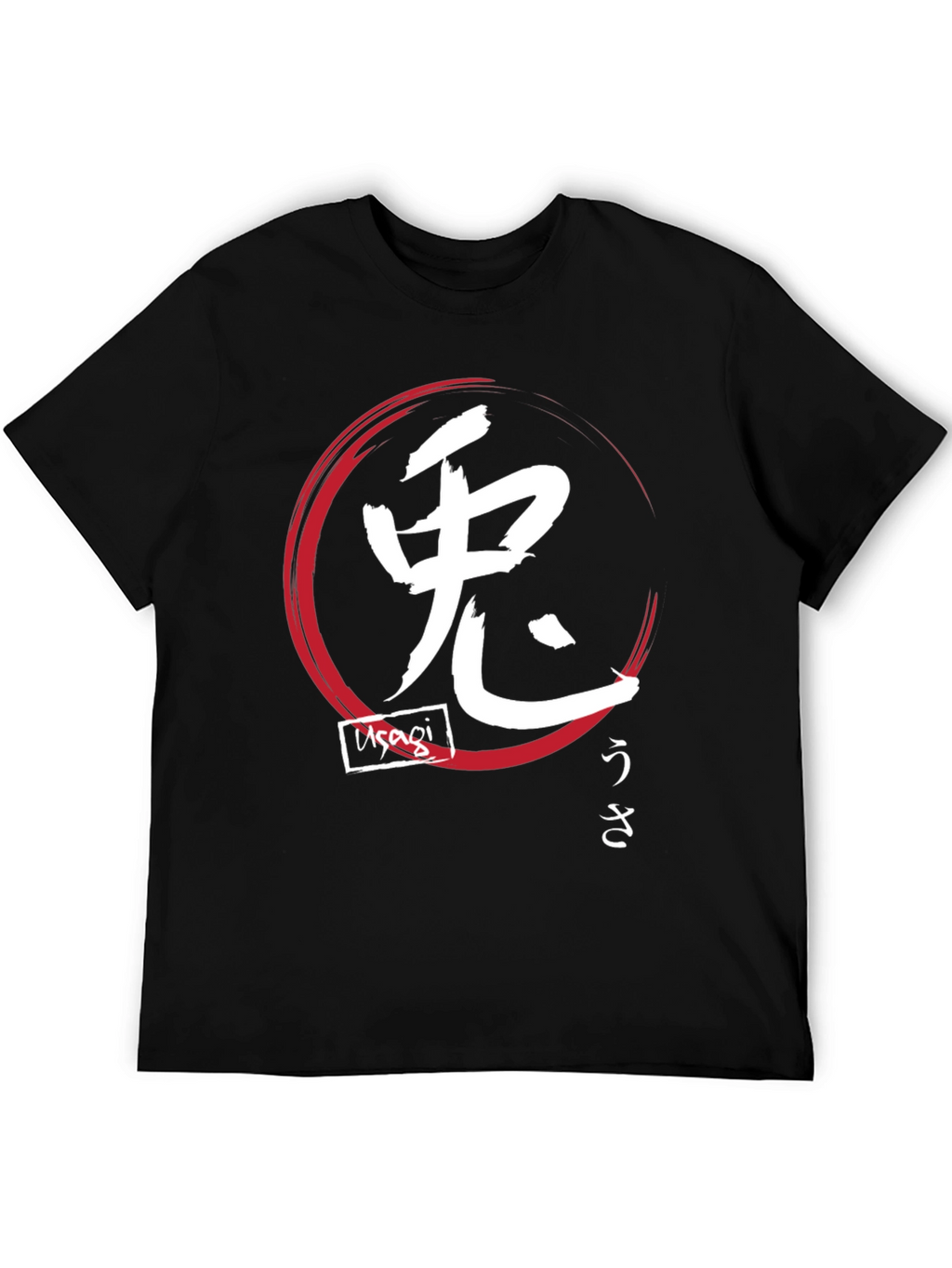 Japanese Graphic T-Shirt - Usagi Design