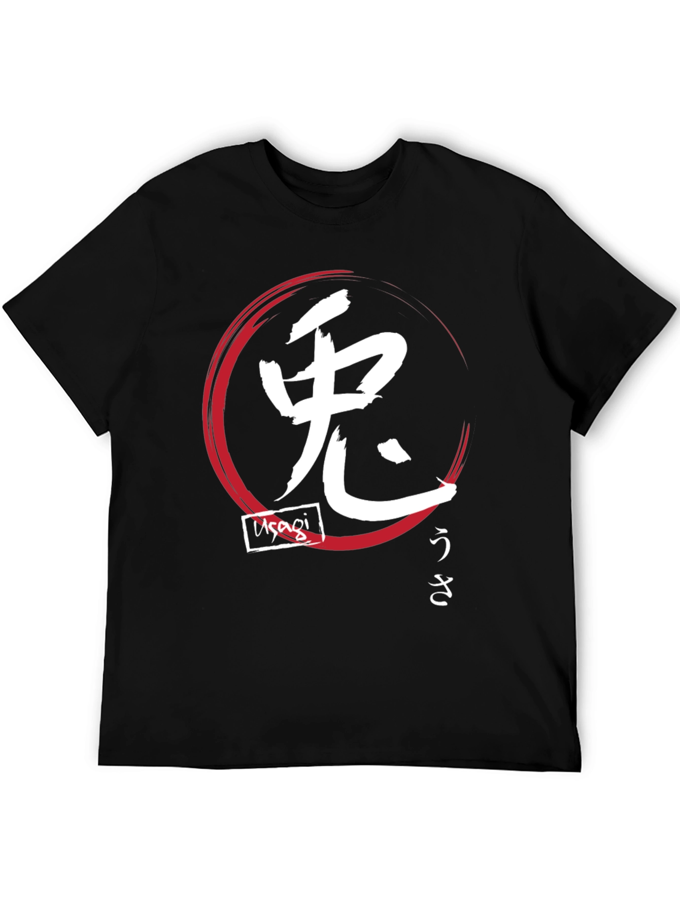Japanese Graphic T-Shirt - Usagi Design