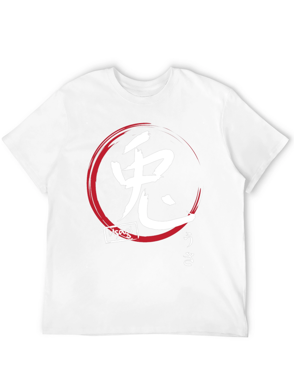 Japanese Graphic T-Shirt - Usagi Design