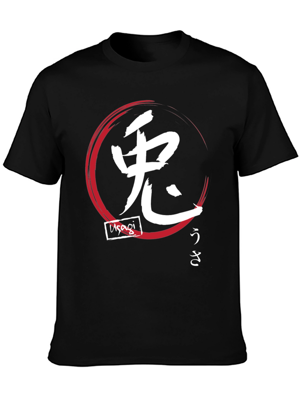 Japanese Graphic T-Shirt - Usagi Design