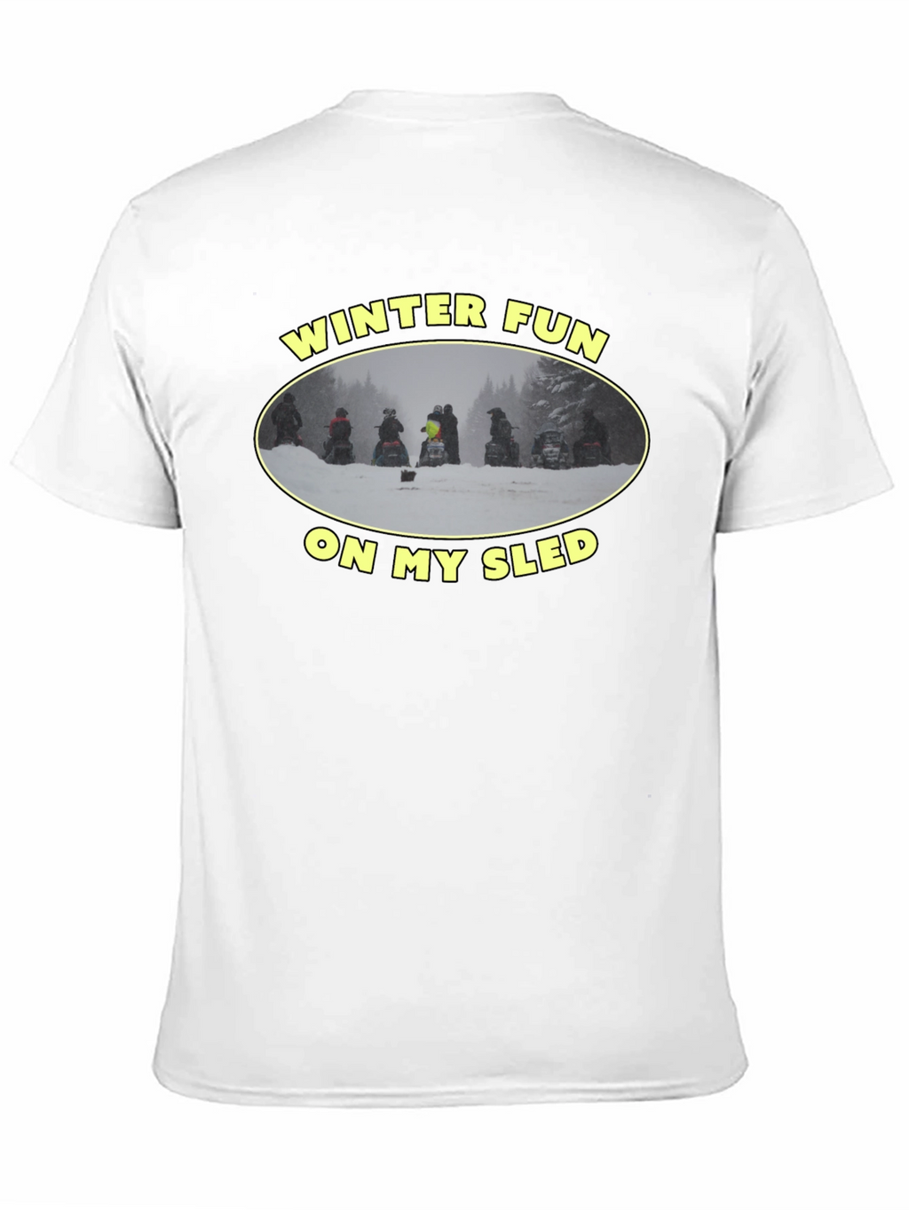 Winter Fun Sled T-Shirt