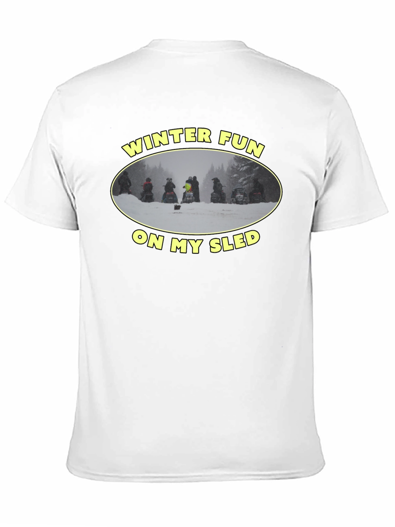 Winter Fun Sled T-Shirt