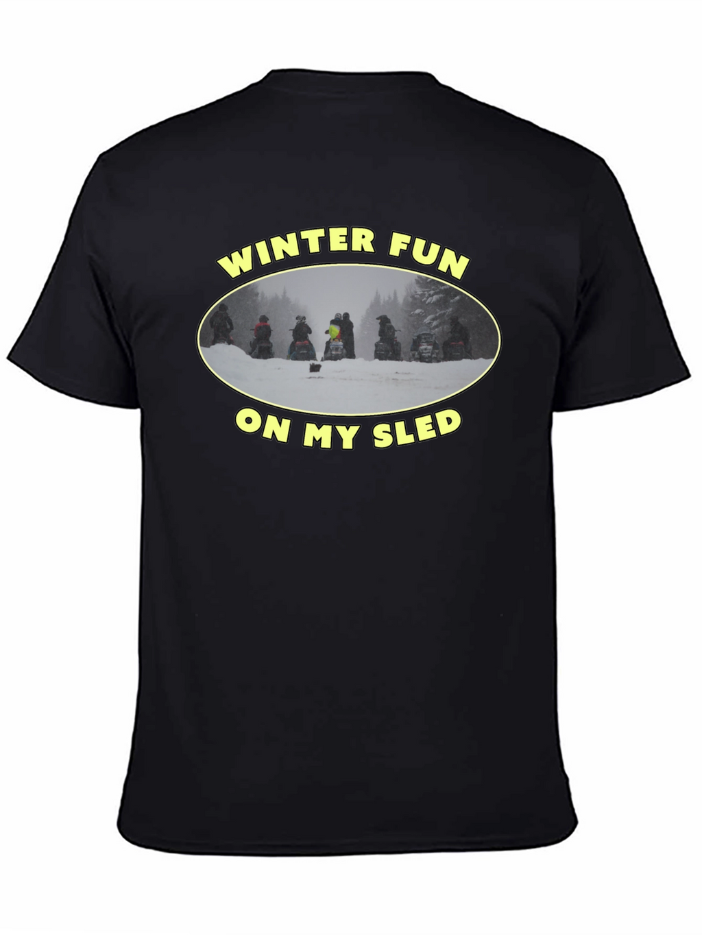 Winter Fun Sled T-Shirt