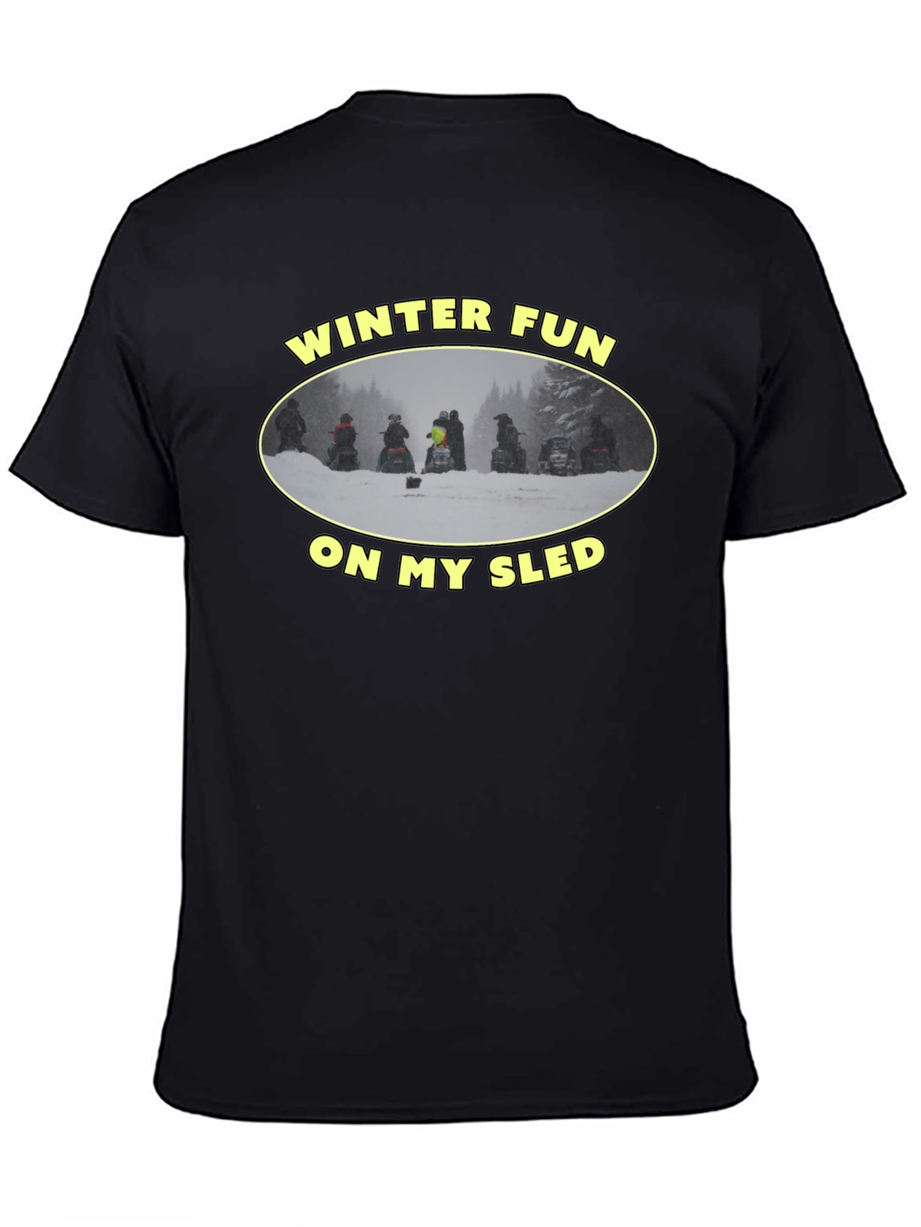 Winter Fun Sled T-Shirt