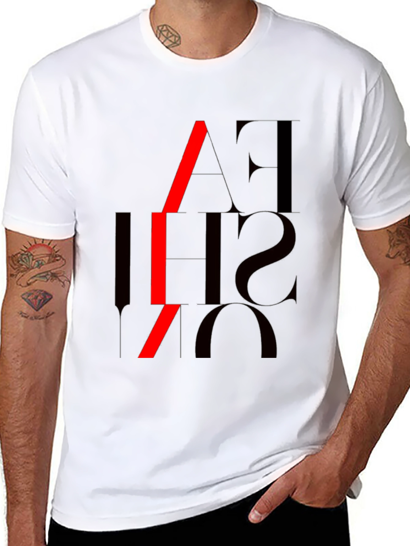 Bold Graphic Tee - Fashion Statement T-Shirt