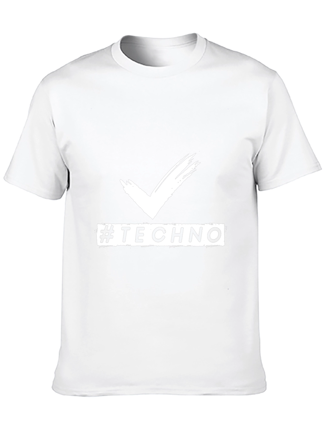 Techno Vibes Black T-Shirt for Music Lovers