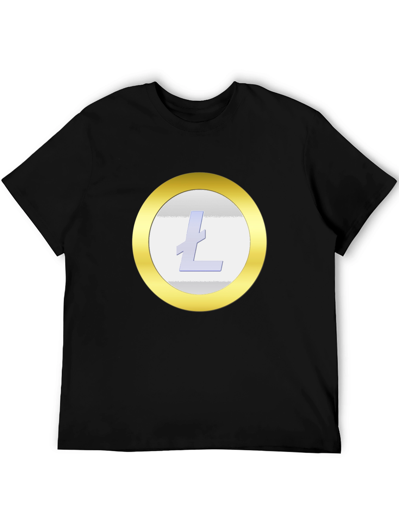 Litecoin Crypto T-Shirt - Black
