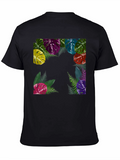 Tropical Leaf Graphic T-Shirt