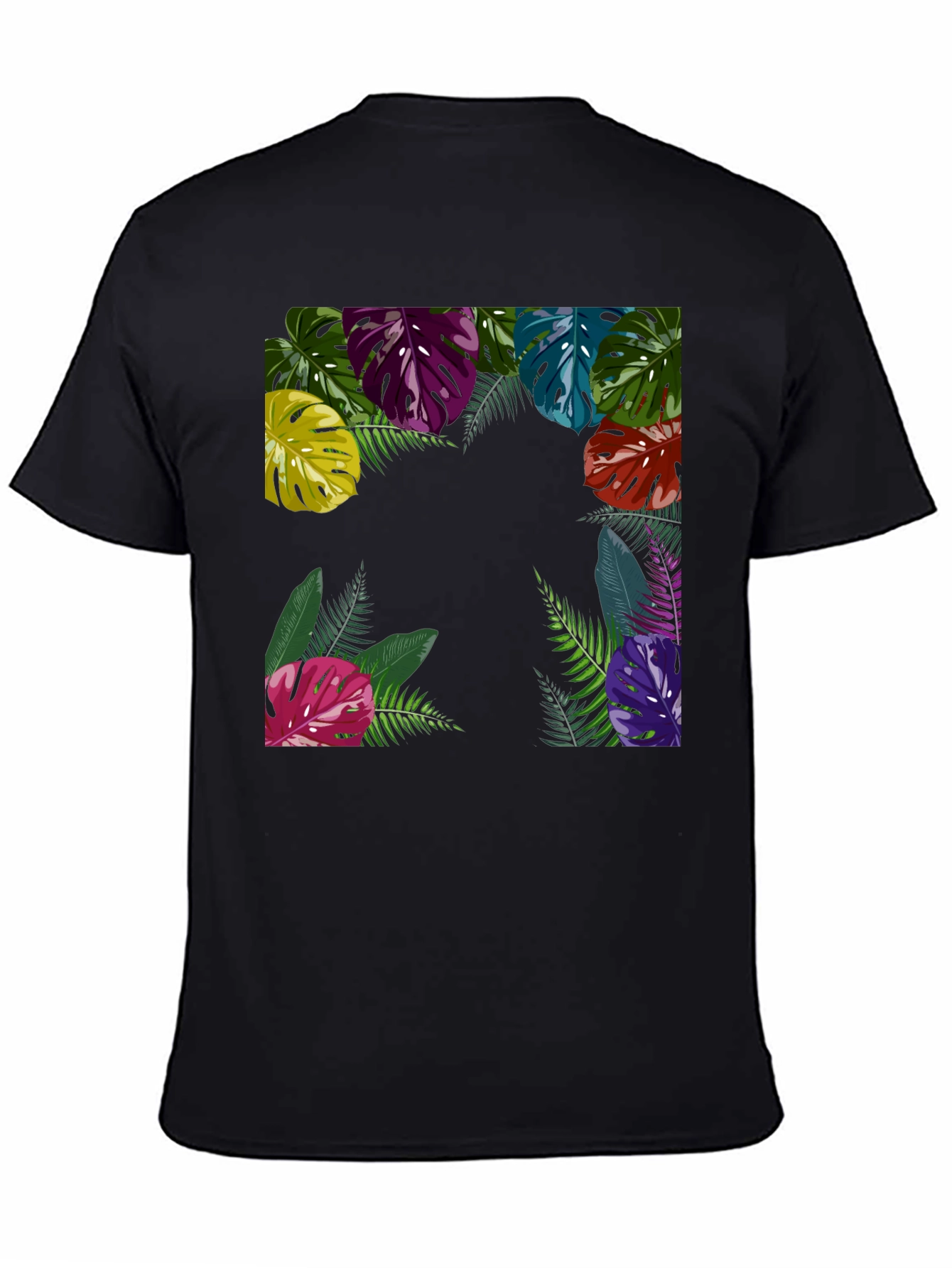Tropical Leaf Graphic T-Shirt