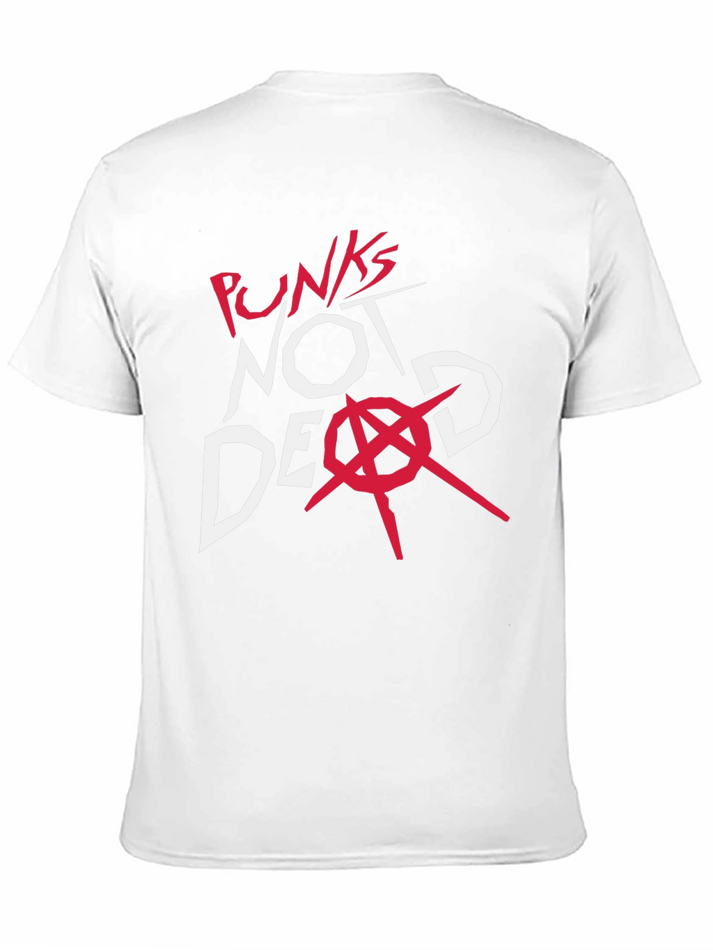 Punks Not Dead Graphic Tee - Black
