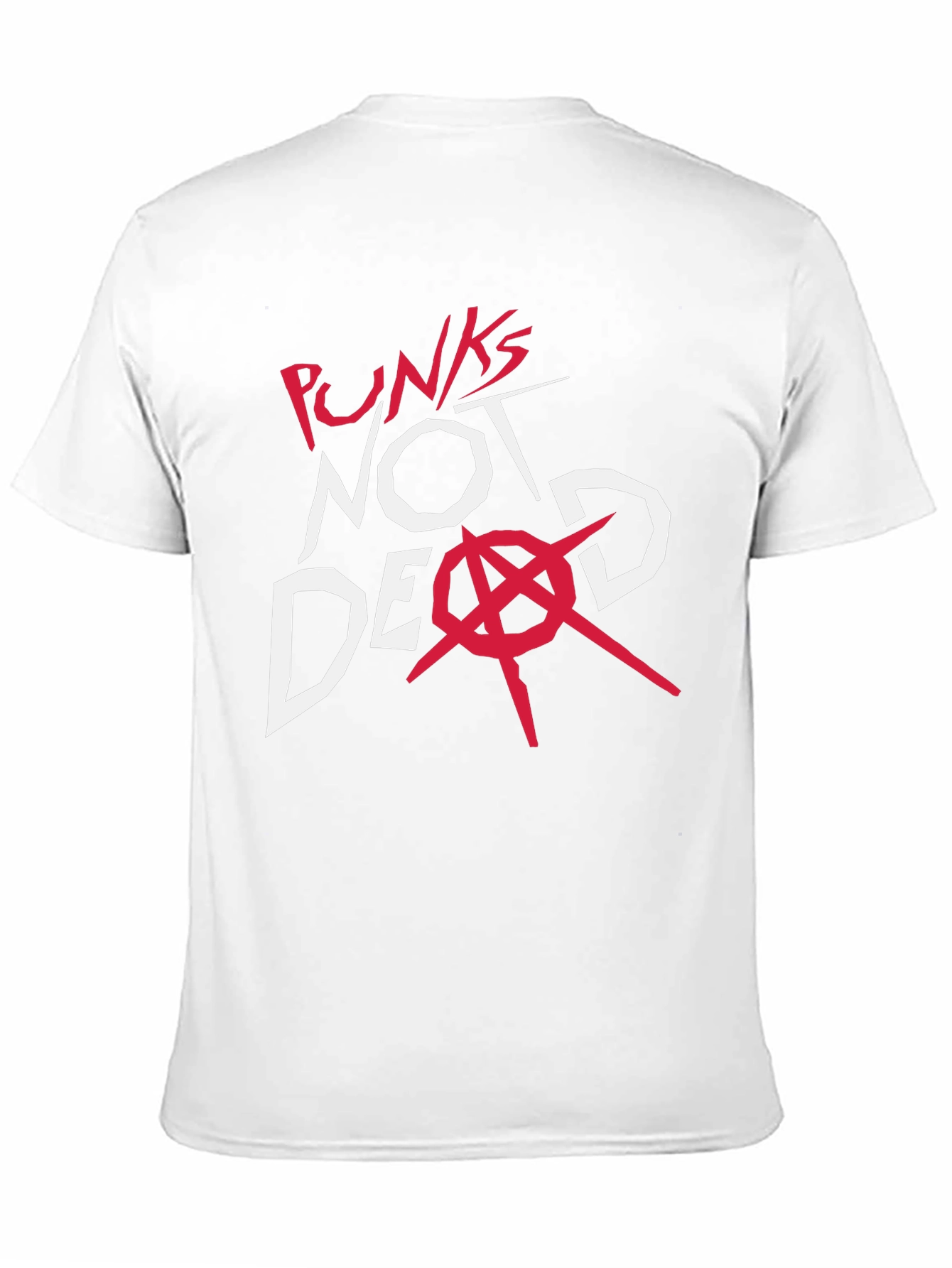 Punks Not Dead Graphic Tee - Black
