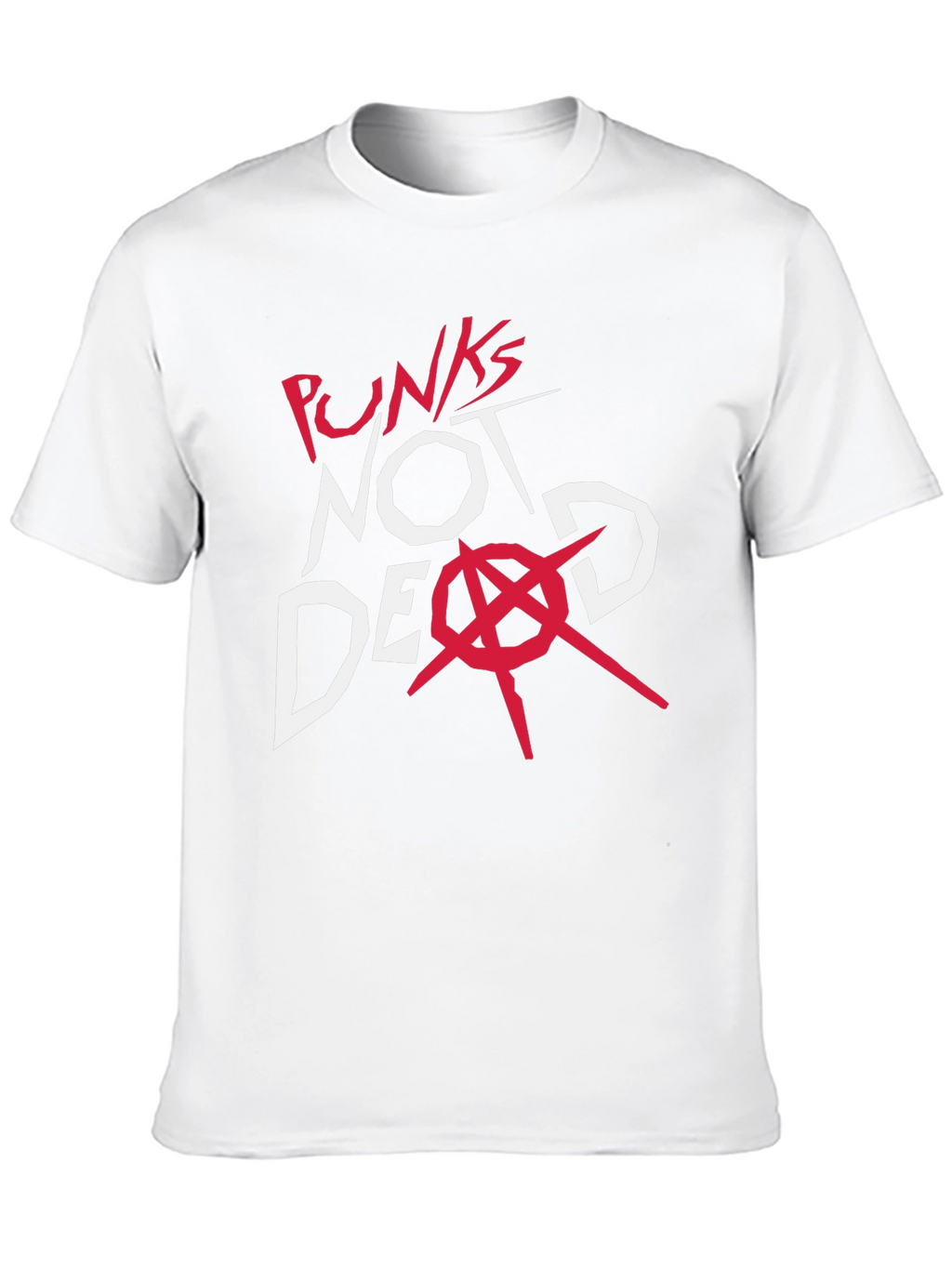 Punks Not Dead Graphic Tee - Black