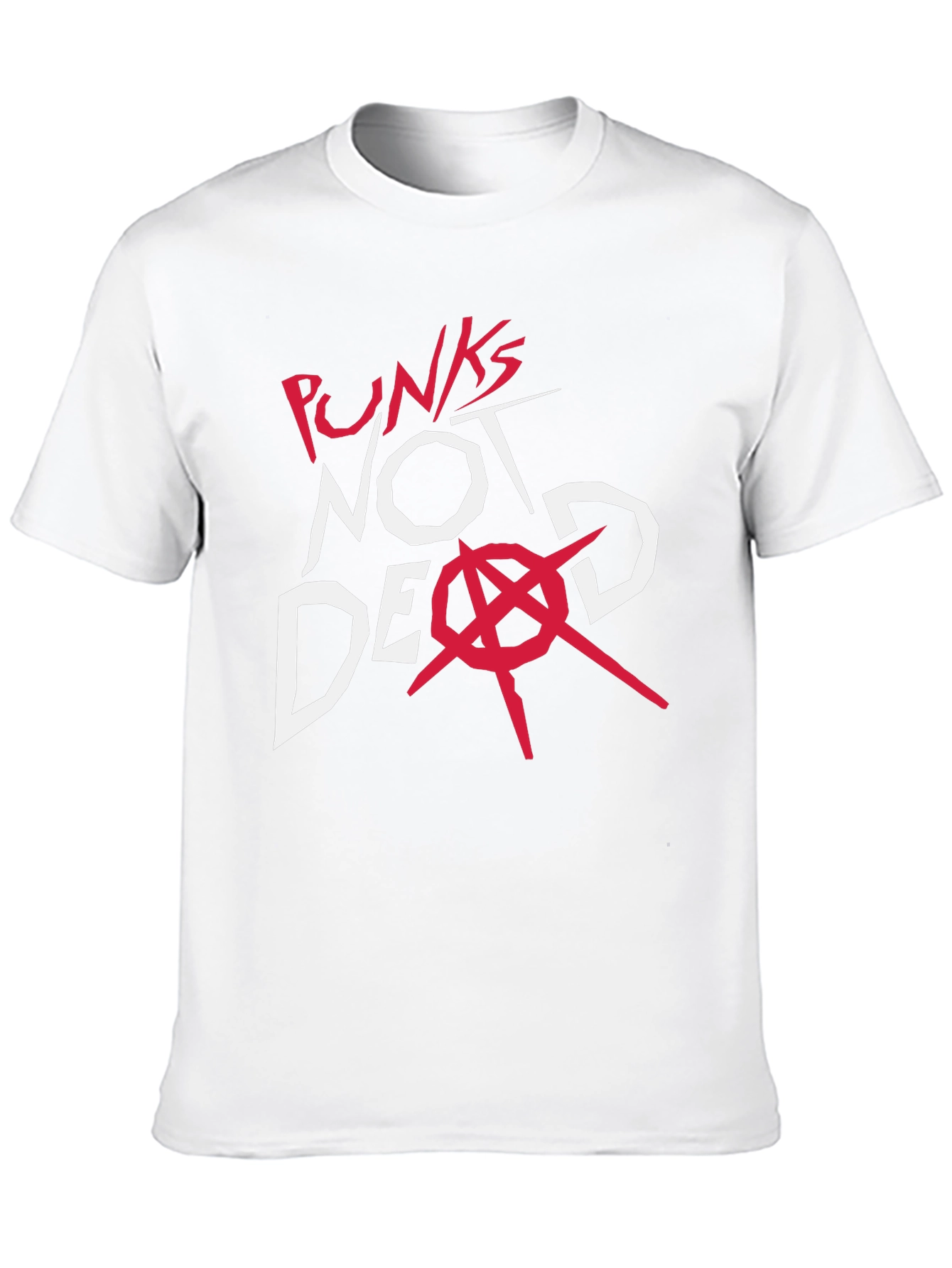 Punks Not Dead Graphic Tee - Black