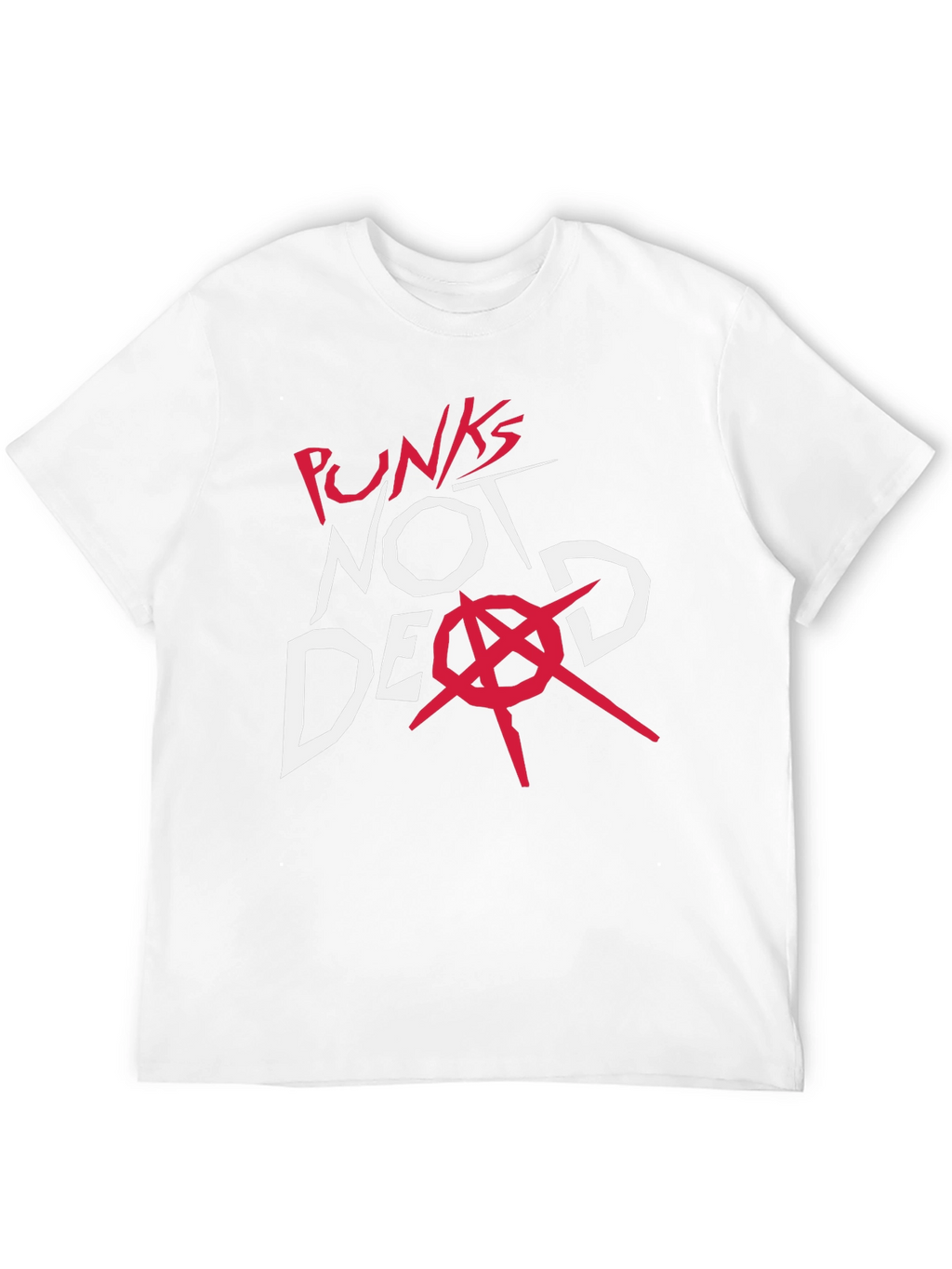 Punks Not Dead Graphic Tee - Black